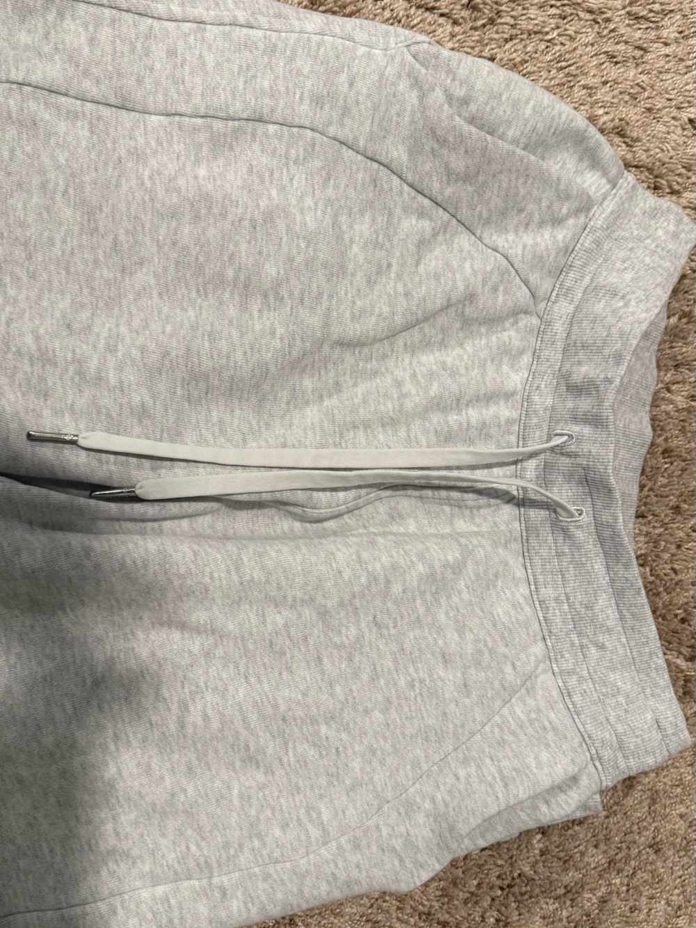 lululemon athletica Light Gray scuba Joggers